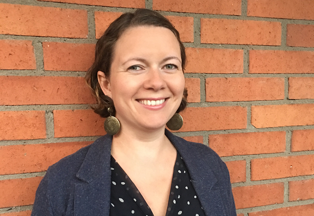 Olga Edmark, koordinator för Huddingetrainee: socionom.