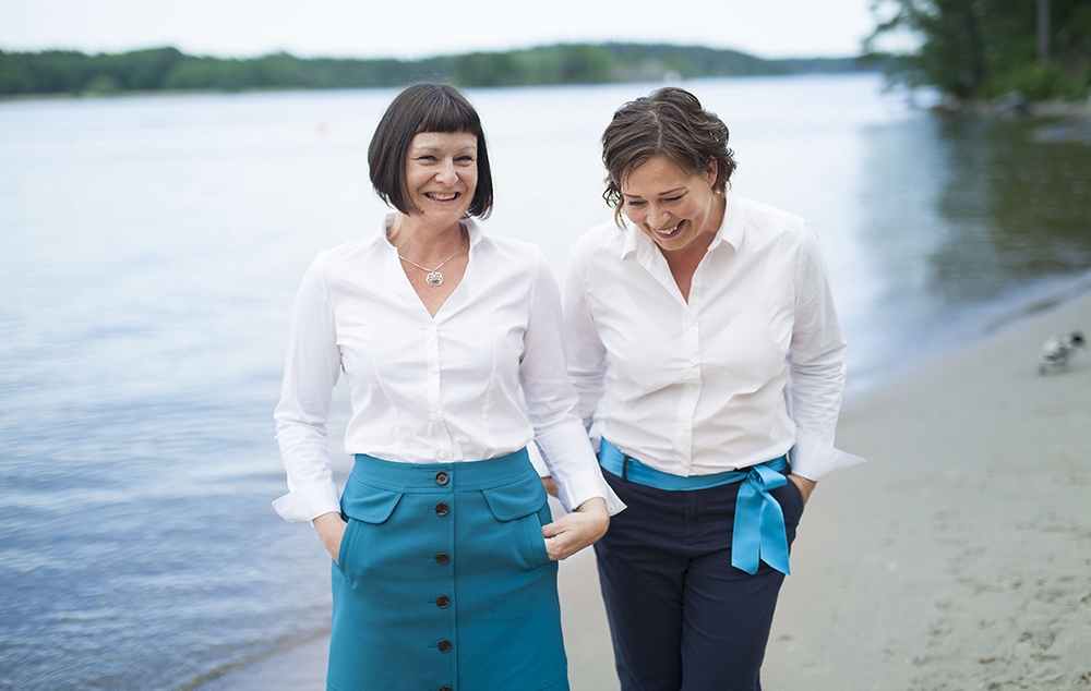 Petra Ståhlgren och Maria Willis grundade Ståhlgren & Willis för sex år sedan.