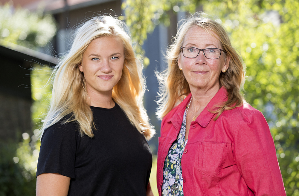Helena Grimler och Lena Jerrewing hos Ekerö kommun. Foto: Gonzalo Irigoyen