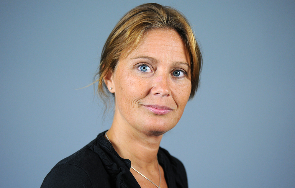 Sofia Angervall, socionom och enhetschef för enheten barn och unga i Västra Göteborg.