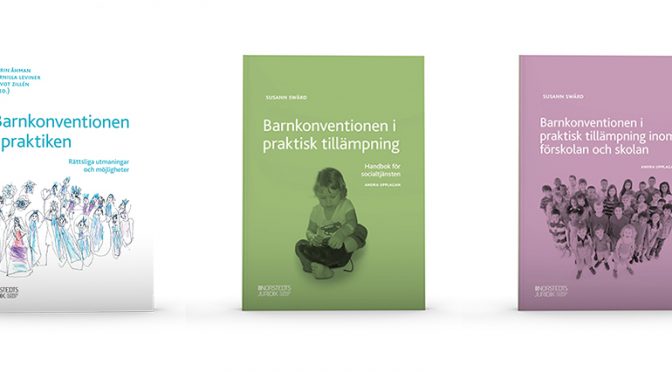 Tre böcker om barnkonventionen